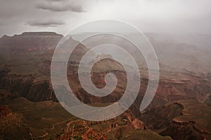 Stormy Weather at the Grand Canyon