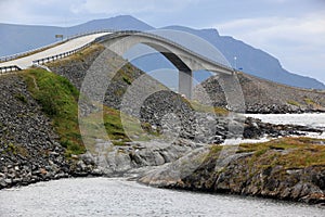 Storseisundet Bridge on the Atlantic Road, Norway