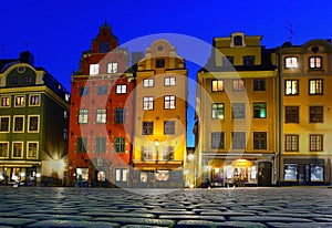 Stortorget in Gamla stan, Stockholm photo