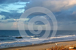 Storw Brewing over the Ocean