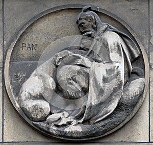 The story of Pan, the god of the wild, shepherds and flocks