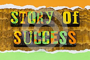 Story success personal career achievement development inspiration growth