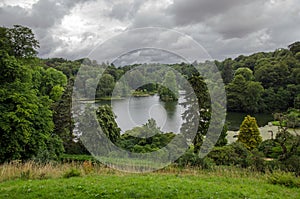 Stourhead lake, Wiltshire, England