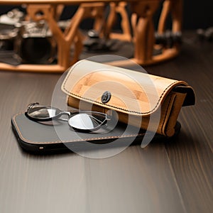 Stout Bamboo Lens Kit Wallet With Precisionist Lines And Polished Surfaces
