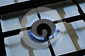 Stove gas fire flame