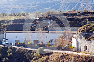 Stovepipe of dwelling caves. Cortes de Baza