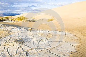 Stovepipe Wells sand dunes, Death Valley National Park, Californ