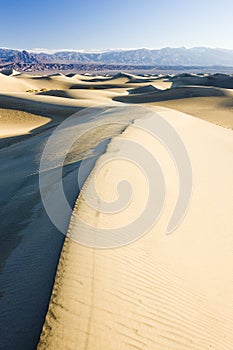 Stovepipe Wells sand dunes, Death Valley National Park, Californ