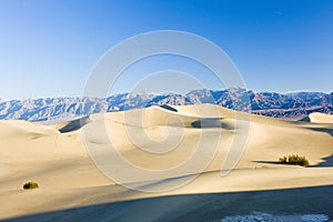 Stovepipe Wells sand dunes, Death Valley National Park, Californ