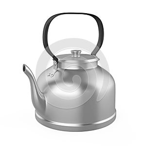 Stovetop Whistling Kettle Isolated