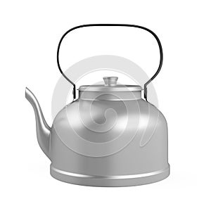 Stovetop Whistling Kettle Isolated