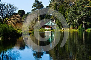 Stow Lake in Golden Gate Park