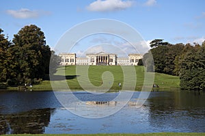 Stowe Gardens and house photo