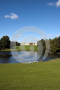 Stowe Gardens and house photo