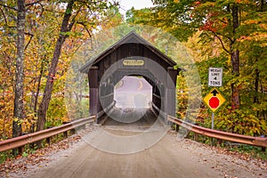 Stowe, Vermont, USA at Emily`s Bridge photo