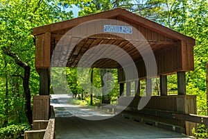 Stowell Road Covered Bridge photo