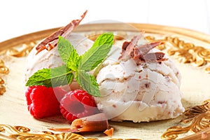 Stracciatella ice cream