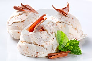 Stracciatella ice cream