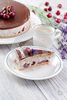 Straciatella cheese cake