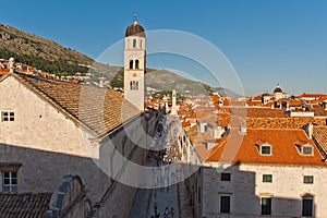 Stradun in Unesco Heritage Dubrovnik