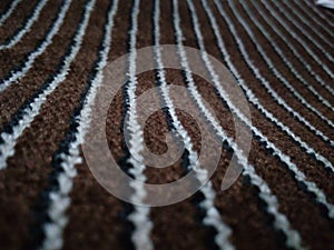 Straigh black and brown