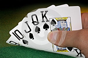 Straight Flush - Poker - Winning Hand