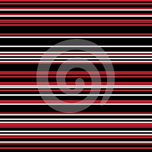 Straight horizontal colored segments