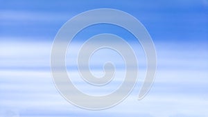 Straight line clouds as sun rays