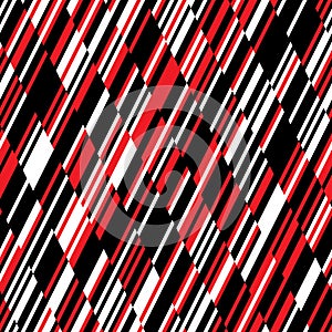 Straight oblique colored segments