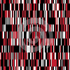 Straight vertical colored segments