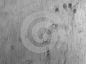 Black and White Concrete Wall Texture With Vertical Scratches And Dark Stains