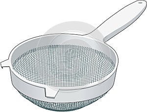 Strainer Vector Illustration