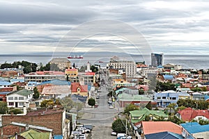 Strait of Magellan at Punta Arenas
