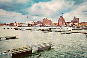 Stralsund, Germany. Old Hanseatic city