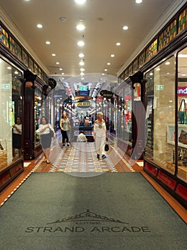 The Strand Arcade, Sydney City, Australia