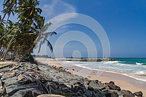 Strand am Ozean von  Sri Lankas