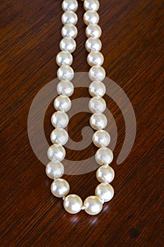 Strand of pearls photo