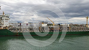 Stranded Idle Ship in Cebu City, Philippines