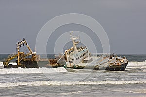 Stranded Ship