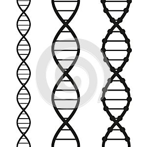 Strands of DNA photo