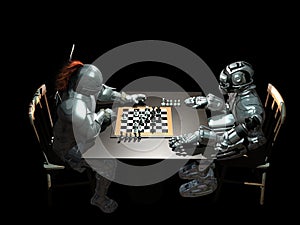 Strange chess competition