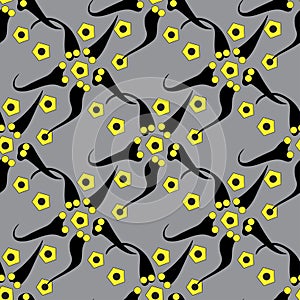 Strange Chub Seamless Pattern