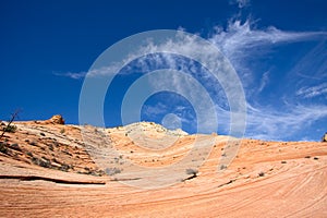 Strange Cloud Formation in Zion National Park