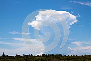 The strange cloud skies
