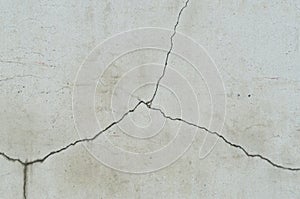 Strange cracking concrete wall texture background