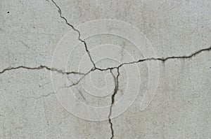 Strange cracking concrete wall texture background