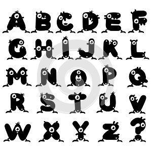 Strange Monster Alphabet