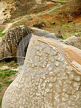Strange rocks in Romania