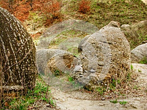 Strange rocks in Romania