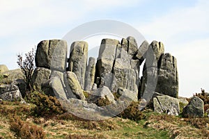 Strange rocks in the valley of Munster
